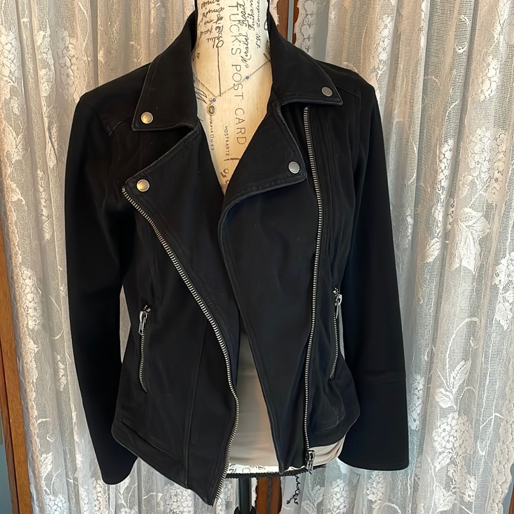 Black Biker Jacket